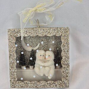 Dept 56 Snow Babies Dream Glitter Shadow Box Ornament